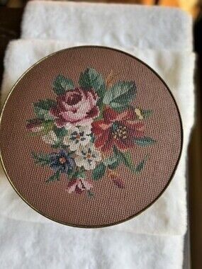 Vintage Tapestry Inspired Grandmacore Storage Tin By Guildcraft